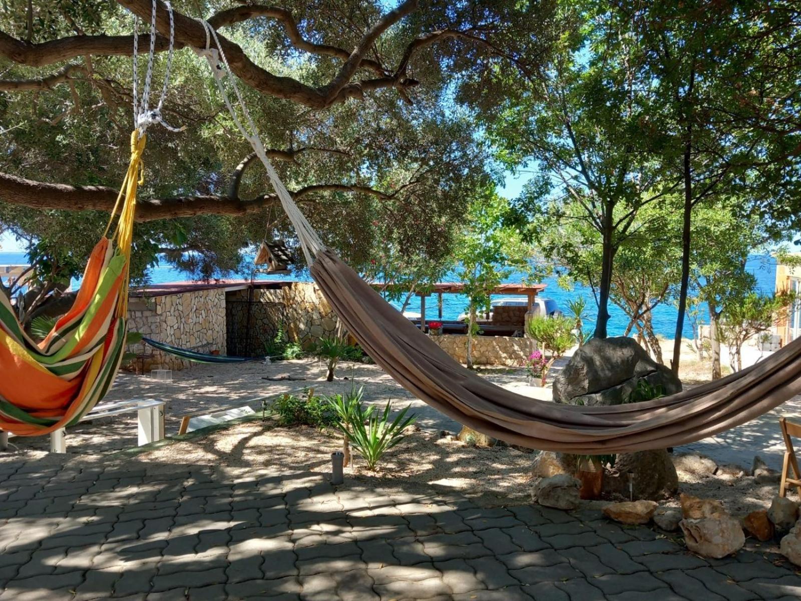 Hana Beach Apartment Novalja Buitenkant foto